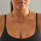 7mm Belcher Chain - Gold