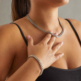 925 8mm Miami Cuban Link Chain - Silver