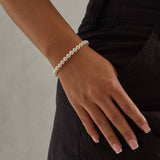 6mm Pearl Bracelet - 925 Clasp