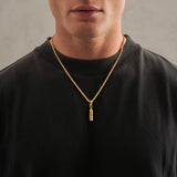 Spray Can Pendant - Gold