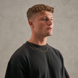 3mm Belcher Chain - Gold