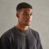 3mm Miami Cuban Link Chain - Gold