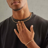 3mm Tennis Chain - Gold