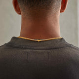 3mm Tennis Chain - Gold