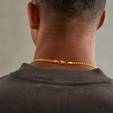 925 5mm Miami Cuban Link Chain - Gold