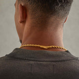 5mm Rope Chain - Gold