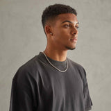5mm Rope Chain - White Gold
