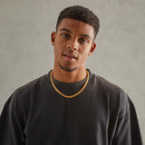 8mm Miami Cuban Link Chain - Gold