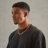8mm Miami Cuban Link Chain - Gold