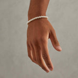 6mm Pearl Bracelet - 925 Clasp