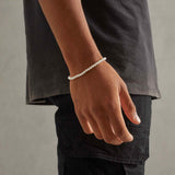 4mm Pearl Bracelet - 925 Clasp