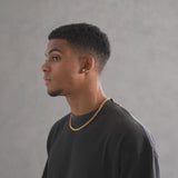 7mm Belcher Chain - Gold