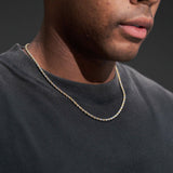 3mm Rope Chain - Two-Tone