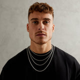 925 3mm Rope Chain - Silver