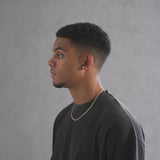 3mm Miami Cuban Link Chain - Gold