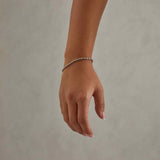 3mm Rope Bracelet - White Gold