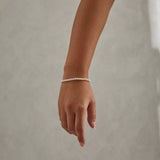 4mm Pearl Bracelet - 925 Clasp
