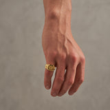 Signet Box Ring - Gold
