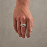 Diamond Prong Ring - White Gold