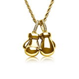Boxing Pendants - Gold